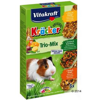VITAKRAFT FRUGT/NØD/HONNING GNAVERSNACK 168 G