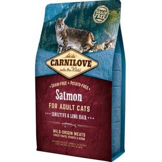 Carnilove kattefoder til sensitive katte m. laks 2 kg