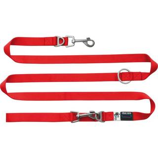 Curli Adjustable leash nylon 200x2 cm red
