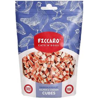 Ficcaro - Cubes m. Laks & kylling - 100g