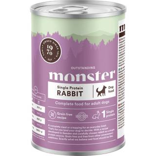 Monster Dog Adult Single Rabbit, 400g -
