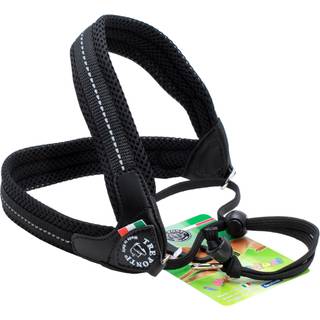 Tre Ponti Sele Med Snøre - Mesh / Sort / 3. Fra 6 - 7 kg