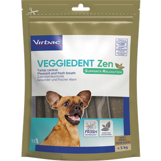 Tyggepinde Virbac Veggiedent Zen 15 st XS