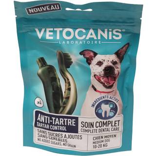 Vetocanis Tartar Control Tyggeben - M (4 stk.)