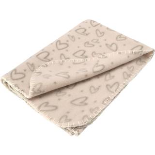 Dogman Fleece Blanket Heart Grey 100x70cm