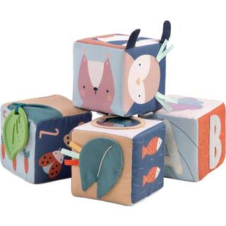 Sebra Babystofklodser, 4 stk. - woodland
