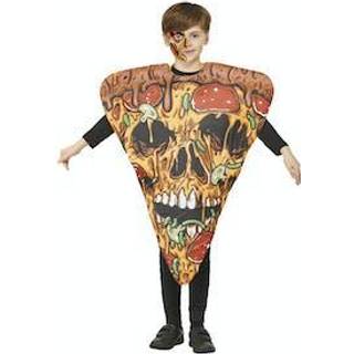 Halloween zombie pizza kostume str. 140
