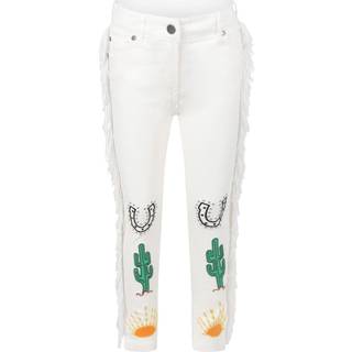 Stella McCartney Kids Baby printed cotton sweatpants - orange - M 24