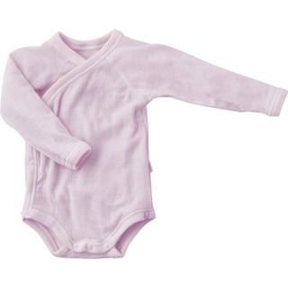 Basis pink uldbody med trykknap og sideluk