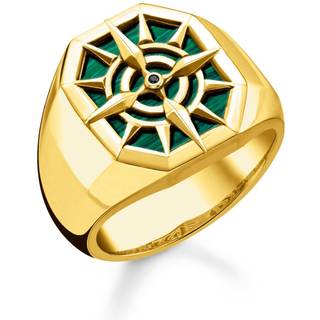 Thomas Sabo Ring - TR2274-140-6 - grün