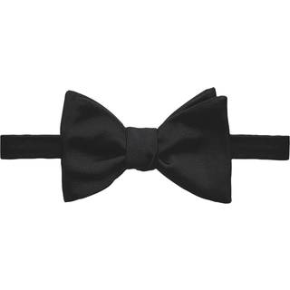 Eton Self-Tie Silk Bow Tie Black
