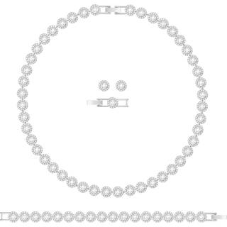 Swarovski Angelic All Around Set - Silver - One Size