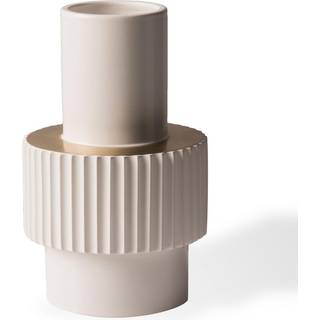 POLSPOTTEN Vases - 'Gear' vase in White Porcelain