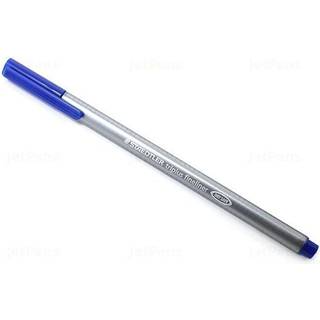 10 x Staedtler Triplus fiberpen blå