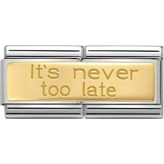 Nomination Its Never Too Late Double Charm - Gold