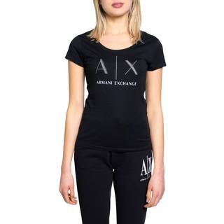 Armani Exchange White Cotton Tops & T-Shirt