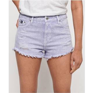 Superdry Eliza cut off-denimshorts