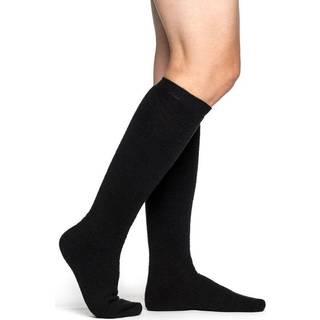 Woolpower Socks Logo 400 Strømpe sort 45-48