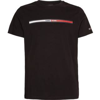 Tommy Hilfiger Essential logo t-shirt - Sort - Str. M - Modish.dk