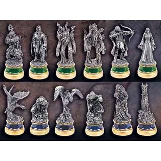 Lord of the Rings Chess Pieces The Two Towers Character Package