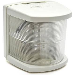 Toplanterne for topmontering Hella 2984, 25 W, 12 V, 225°, UV-bestandig hvid plast, 108 x 107 x 90 mm, hvid, for både &lt;20 meter + lyskilde Halogen (12 V/25 W)