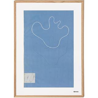 Iittala Aalto Art Sketch blue plakat 50x70 cm