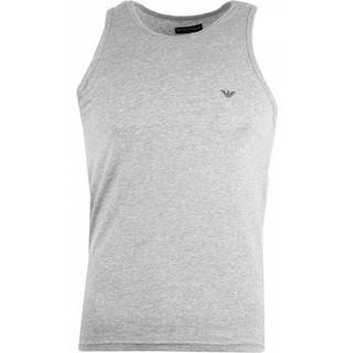 EMPORIO ARMANI Herren Tanktop grau Baumwolle & Mix unifarben