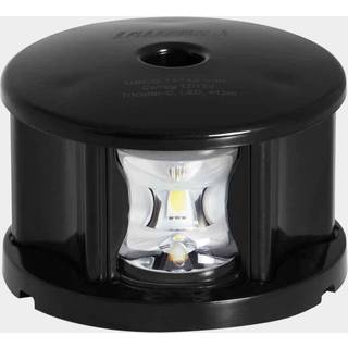 Kombinationslanterne til dækmontering Lalizas FOS LED 12 Tricolor light, 1.5 W, 12 - 15 V, 112.5°/112.5°/135°, sort plast, 39.4 x Ø60 mm, hvid/grøn/rød, til både &lt; 12 meter + lyskilde LED 3 x 1.5 W