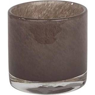 Olsson & Jensen Nilla fyrfadsstage 8 cm Brungrå
