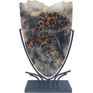 Glasvase Björnloka & Smedestativ H 47,5cm - Benjamin