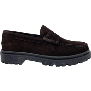 Austin Suede Loafers, Brown Suede, 40