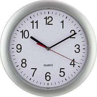 EUROTIME 22222 Quarz Vægur 25 cm Sølv