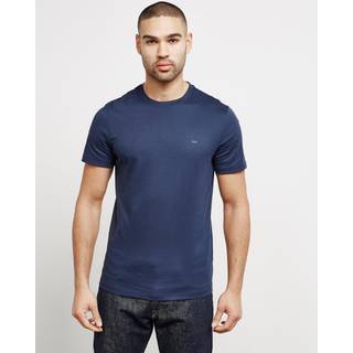 MK Embroidered Logo Cotton Polo Shirt - Blue - Michael Kors