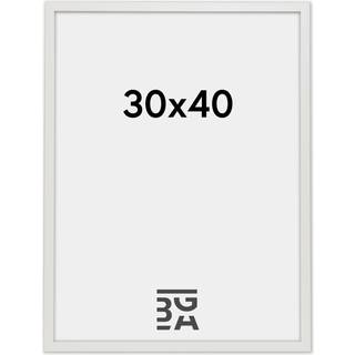 Ramme Oslo Akrylglas Hvid 30x40 cm