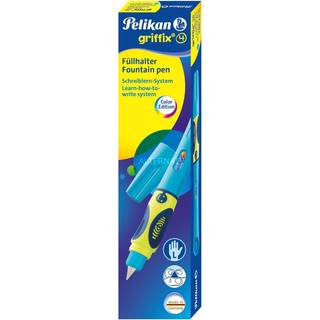griffix® Füller für Linkshänder - Neon Fresh Blue