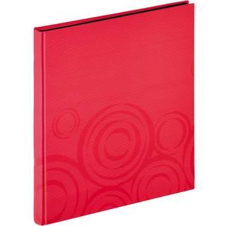 Orbit Rød - 30x33 cm (40 Sorte sider / 20 blade)