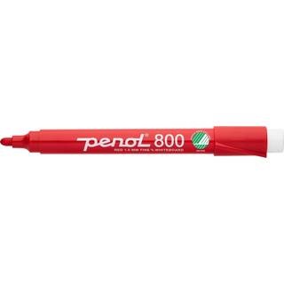 Penol 800 Whiteboard Marker | Rød