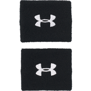 Under Armour Performance Wristband 2 Pack - White, Black - white - nosize