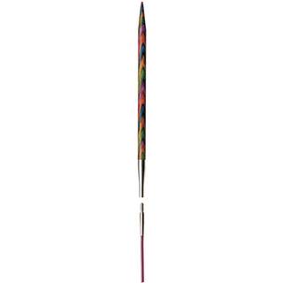KnitPro Symfonie udskiftlige Rundpinde (3-15.00mm) 3.25 mm Indhold:To udskiftbare pinde Materiale:Højpoleret, multifarvet birketræ Typer: Udskiftbare rundpinde Størrelser: 3.00-15.00 mm. Kabel medfølger ikke.