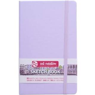 Hardcover Sketchbook - Pastel Violet 13 x 21 cm