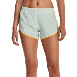 Under Armour Fly-By Elite 3in Shorts Women - Green, Orange, Size S - green