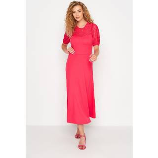 Lts Tall Pink Textured Cami Top 10 Lts | Tall Women's Vests & Camisoles