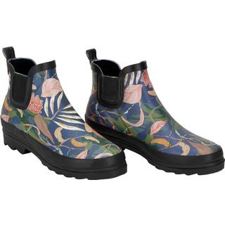 SANITA Felicia Welly Sort kort gummistøvle 100% naturgummi og chelsea-style Str. 40