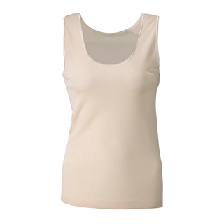 Damella Wool And Silk Tank Top - Vanilla - 40