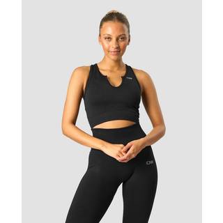 Ribbed Define Seamless Tank Top Black