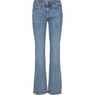 Superdry Superdry Light Blue Vintage Mid Rise Slim Flare Jeans