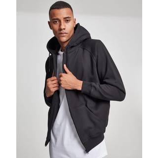 Urban Classics Hoodie med Lynlås Sort - M