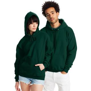 Unisex EcoSmart 5050 Pullover Hooded Sweatshirt - White - S (D0102H7D7JJ)