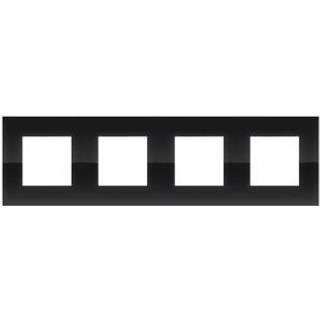Niko Ramme 4-modul pure liquid blk