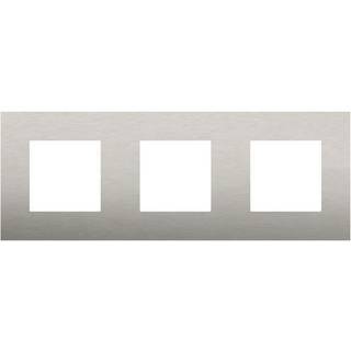 Niko Ramme 3-modul pure steel anthr